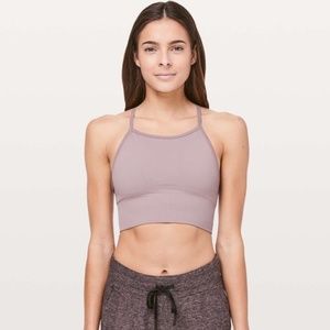 NWT Lululemon Ebb to Street Bra Long Line